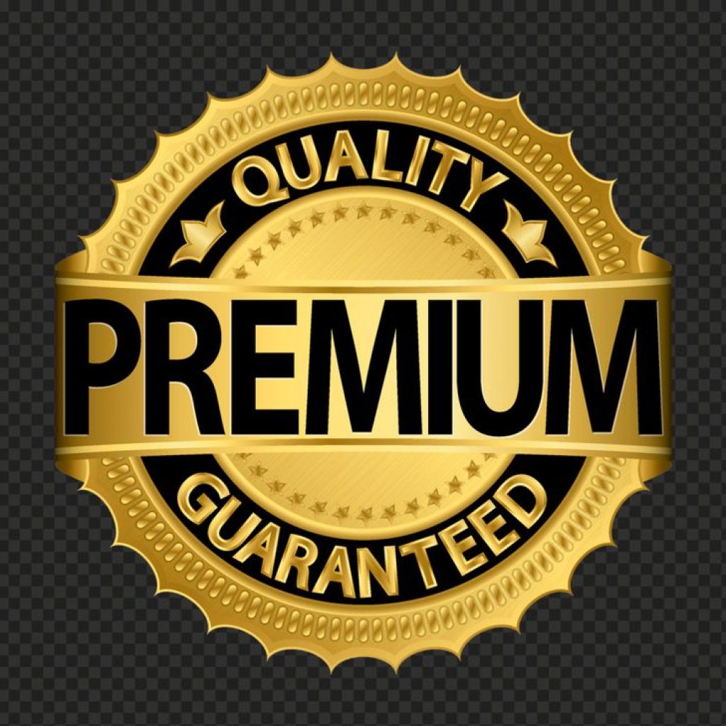 HD Premium Quality Guaranteed Label Logo Sign PNG